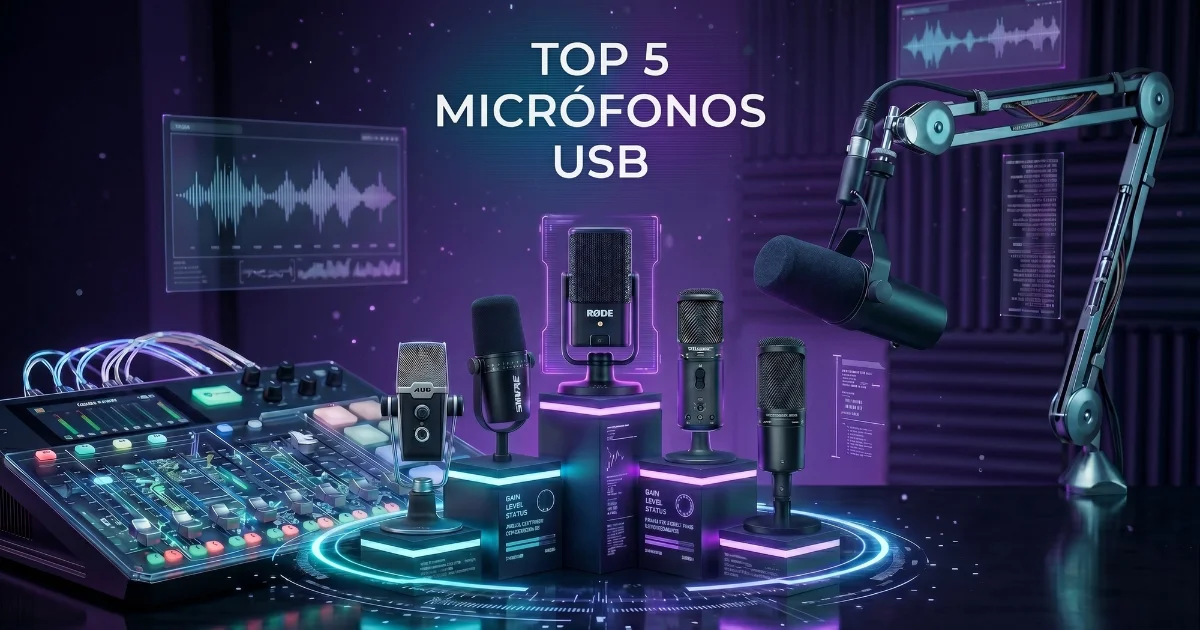 Top 5 Mejores Micrófonos USB para Home Studio en 2026