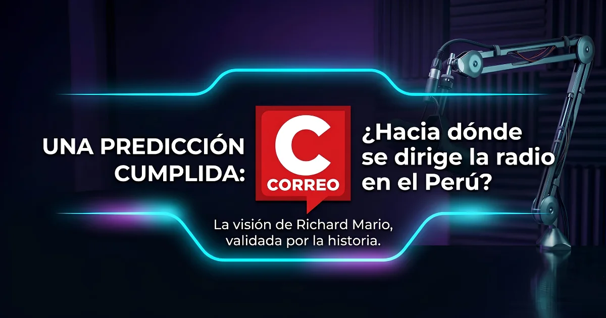 Una predicción cumplida: ¿Hacia dónde se dirige la radio en el Perú?