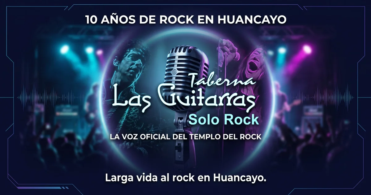 10 Años como la Voz de Taberna Las Guitarras en Huancayo